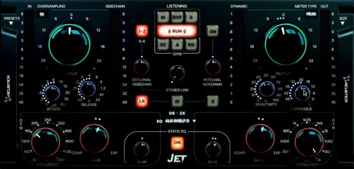 Acustica Audio Jet artwork