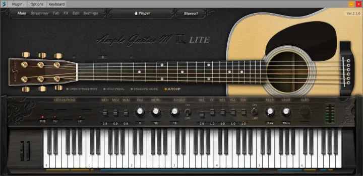 Ample Guitar M Lite II artwork