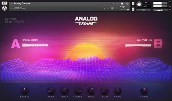 Analog Dreams plugin interface