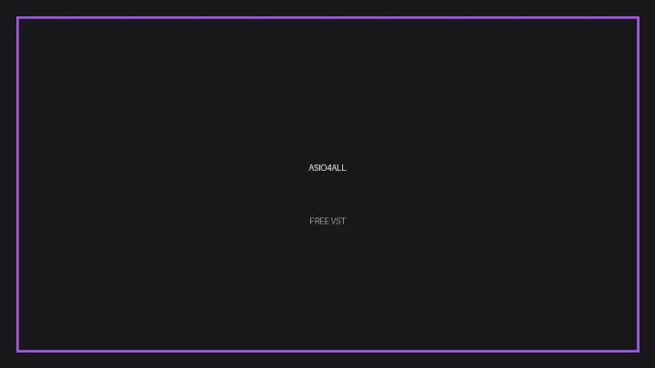 ASIO4ALL plugin interface