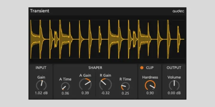 Audec Transient artwork