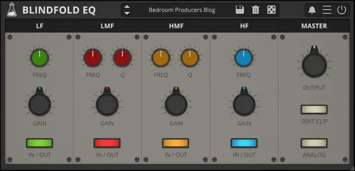 Blindfold EQ artwork