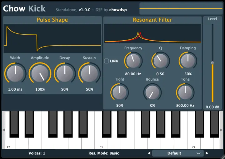 ChowKick plugin interface