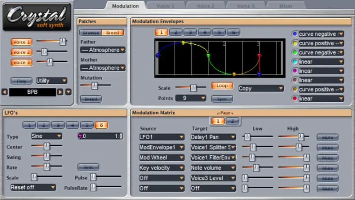 Crystal plugin interface