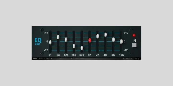 EQ560 plugin interface