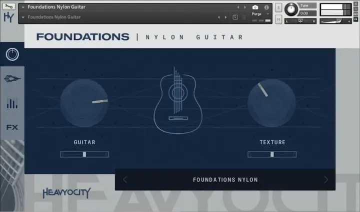 Heavyocity FOUNDATIONS Nylon Guitar artwork