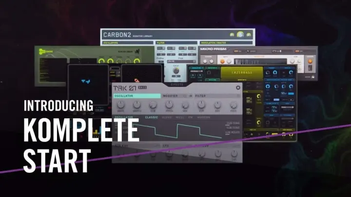 Komplete Start plugin interface