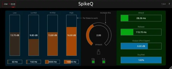 Low Wave Studios SpikeQ artwork