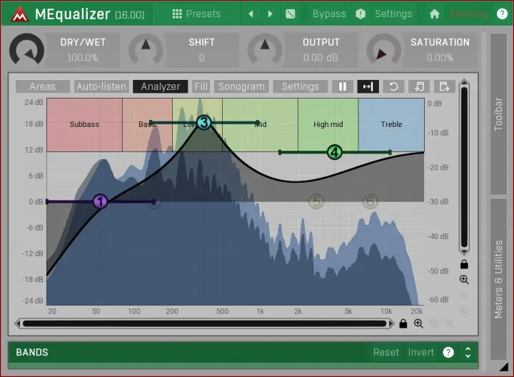 MEqualizer plugin interface