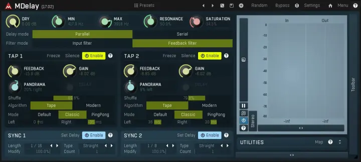 MFreeFXBundle plugin interface