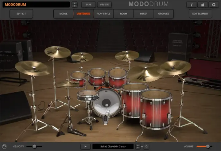 MODO Drum Custom Shop artwork