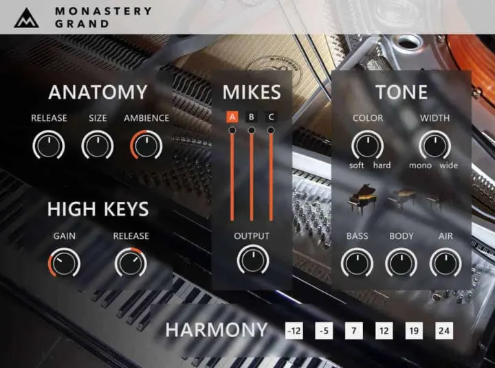 Monastery Grand plugin interface