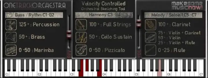 One Track Orchestra plugin interface