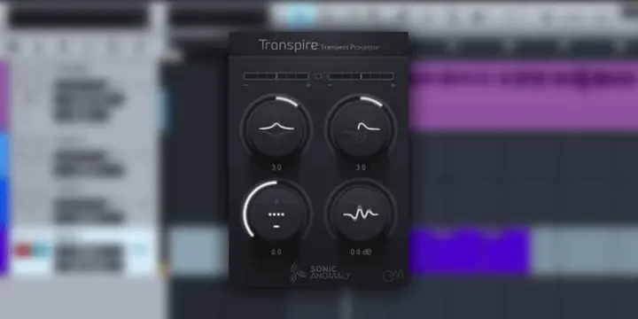 Sonic Anomaly Transpire plugin interface