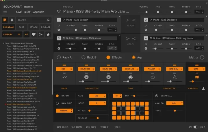SoundPaint plugin interface