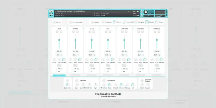 Strezov Creative ToolboX: Drums and Percussion artwork