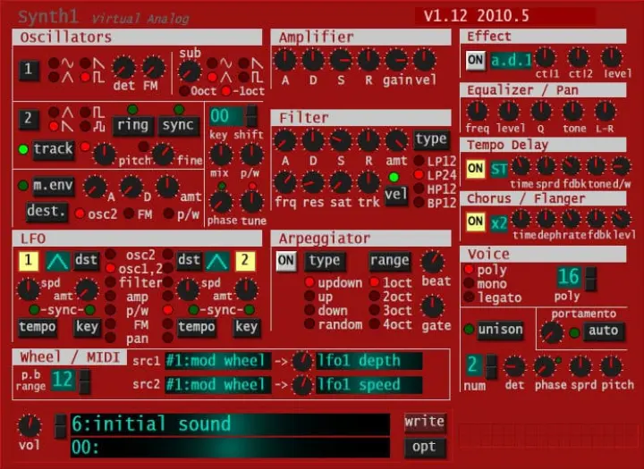 Synth1 artwork