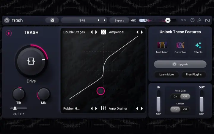Trash Lite plugin interface