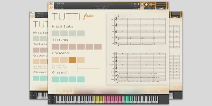 Tutti Free plugin interface