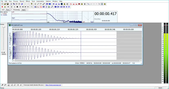 Wavosaur plugin interface